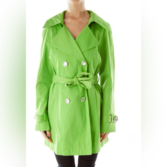 MICHAEL KORS LIGHT TRENCH COAT - Picture 2 of 16